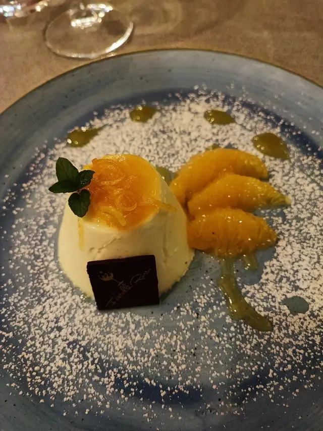 Panna cotta all'arancia
