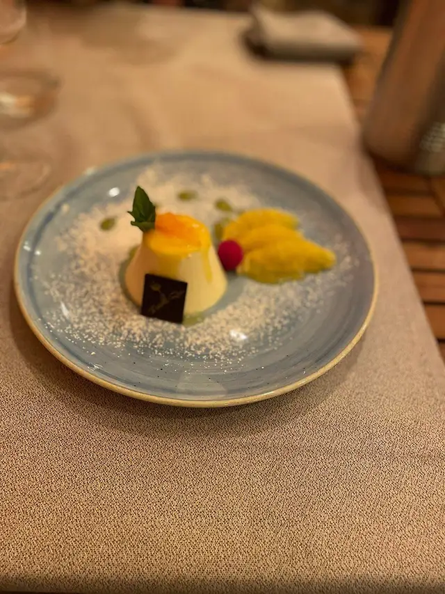 Panna cotta all'arancia