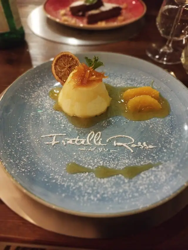 Panna cotta all'arancia