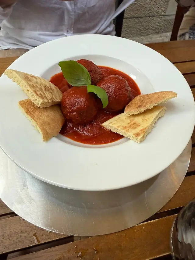 Polpette in terrazza