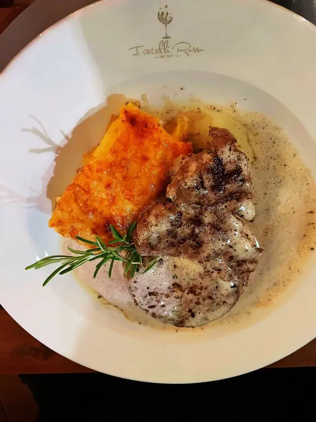 Filetto al pepe verde