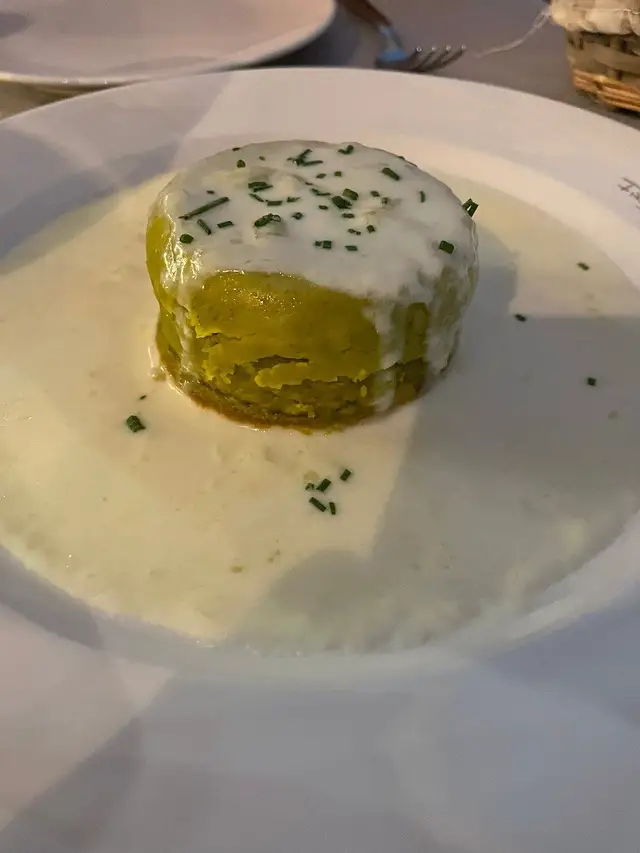 Sformato con fonduta