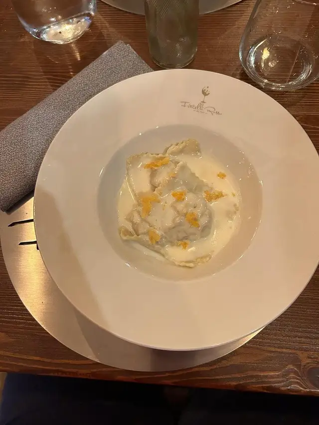 Ravioli in crema