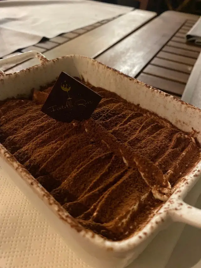 Tiramisù di sera