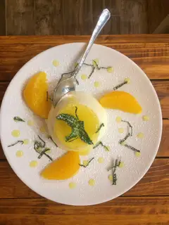 Panna cotta all'arancia