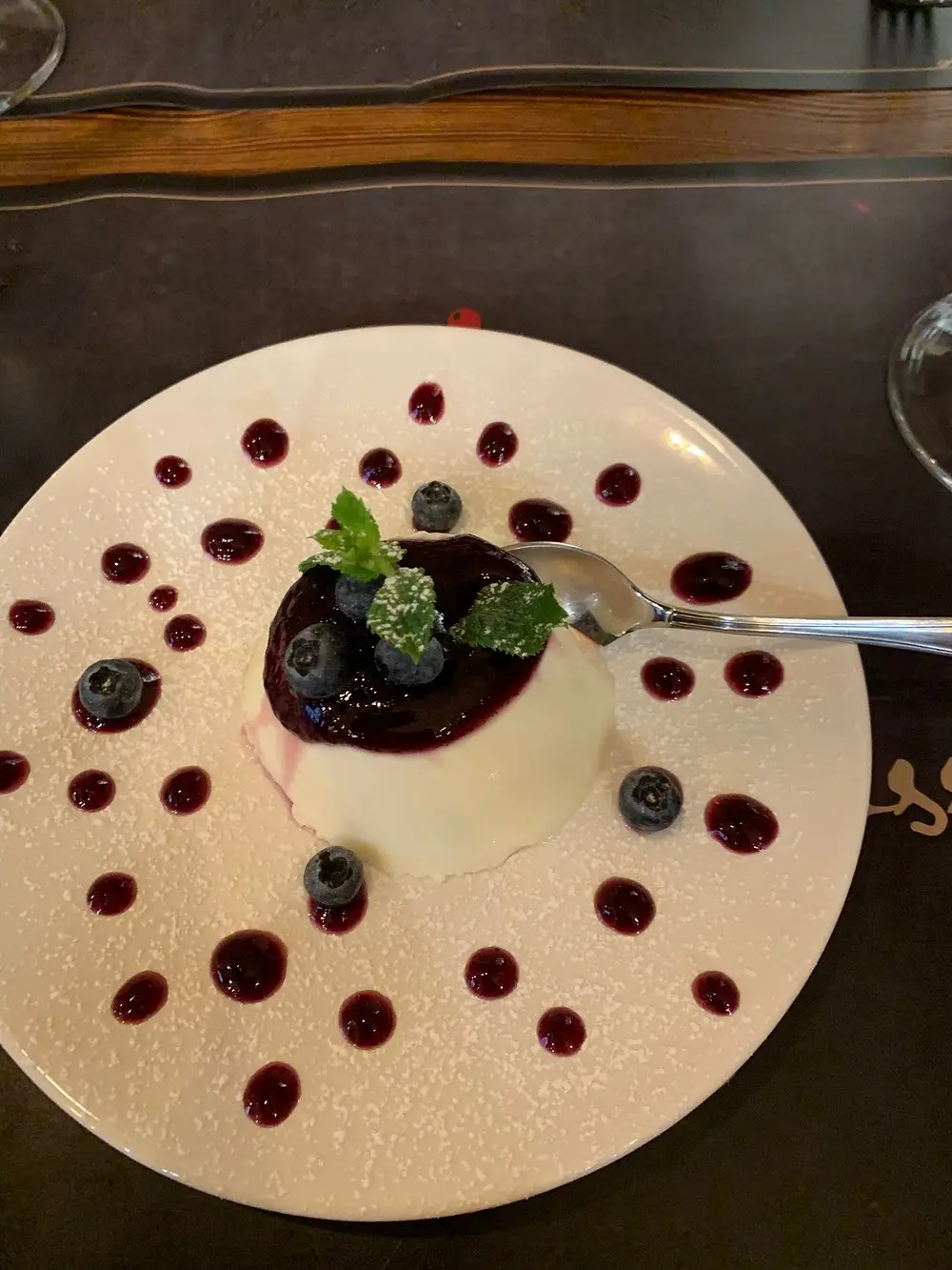 Panna cotta ai frutti di bosco