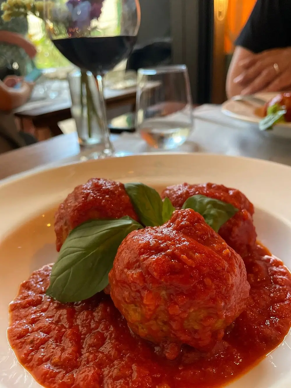 Polpette al sugo con pane puccia